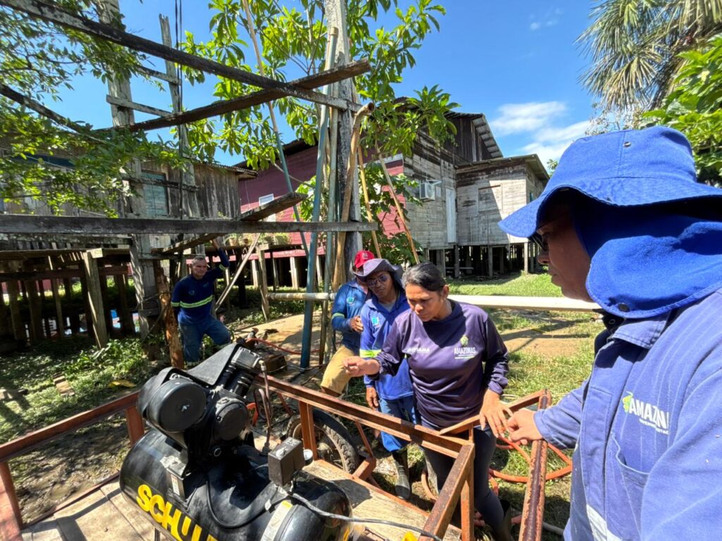 Cosama realiza diagnostico tecnico em Anama Abastecimento de agua Fotos Francy Silva 8
