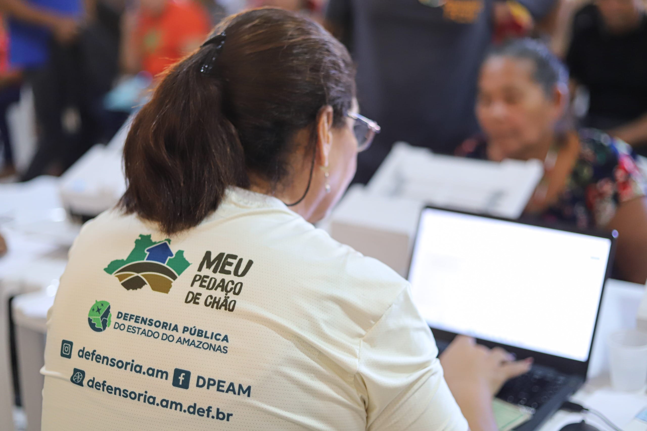 Em Manacapuru Defensoria do Amazonas realiza segunda acao de regularizacao fundiaria FOTO Lucas Silva DPEAM