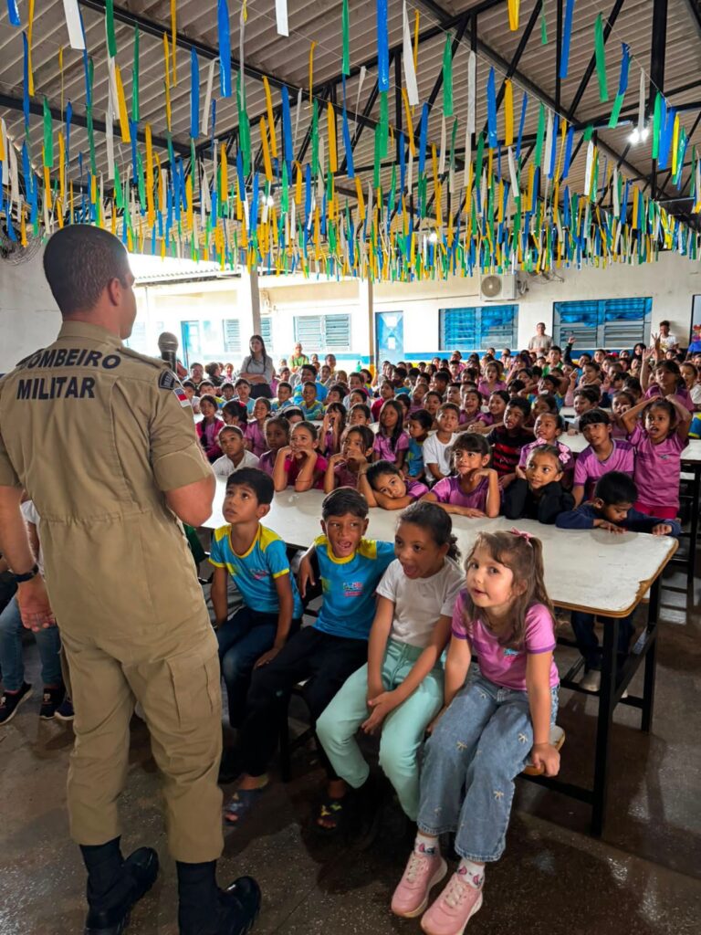 Em junho, atividades de educação ambiental do Corpo de Bombeiros alcançaram 13 mil pessoas de 12 municípios do Amazonas 2 FOTO DIVULGACAO CBMAM 2