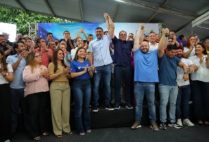 Ao anunciar Roberto Cidade como pré-candidato ao Governo, Wilson Lima diz que Amazonas ‘escolheu não voltar ao passado’