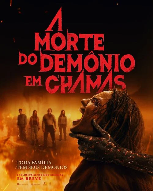a morte dos demonios em chama