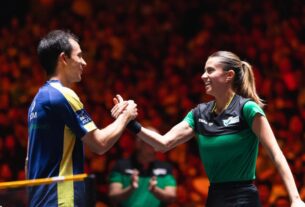 calderano e bruna takahashi tenis de mesa