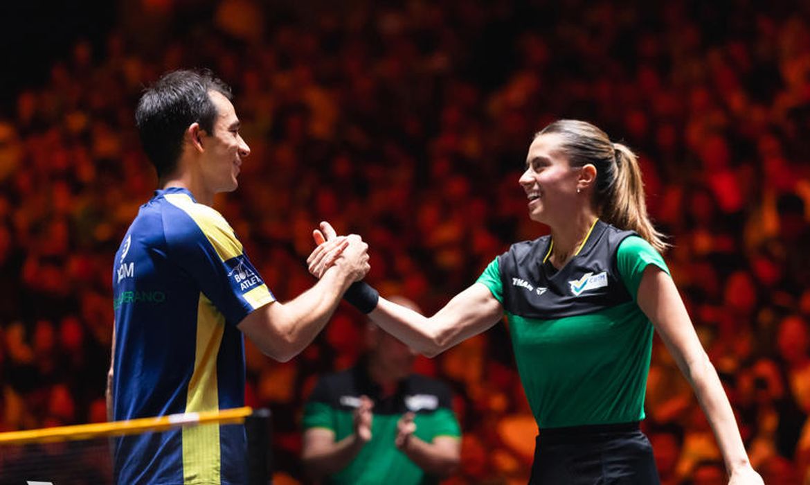 calderano e bruna takahashi tenis de mesa