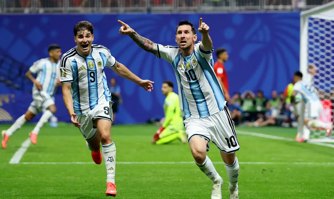 lionel messi argentina 3 a 2 egito copa 2026