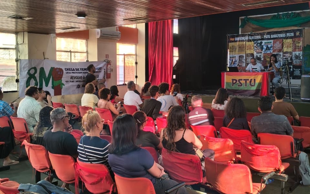 pstu lanca gilberto vasconcelos como candidato ao governo do amazonas divulgacao assessoria