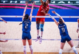 volei turquia 3 x 1 brasil vice campeao liga da nacoes fem