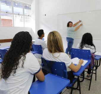 alunos em sala de aula na rede de ensino do amazonas foto euzivaldo queiroz seduc 1