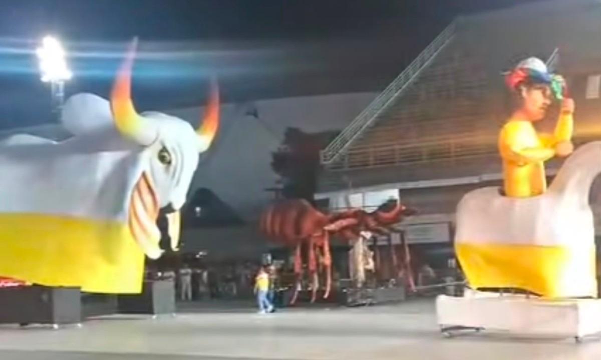 apresentacao simbolica do boi galante em manaus 1