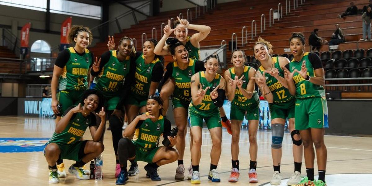 brasil basquete fem bate chile sul americano 2026