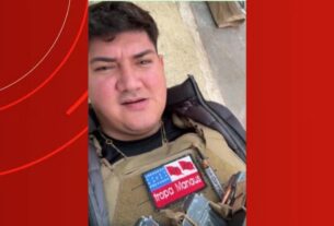 chefe de nucleo logistico do cv no amazonas wellisson dos santos albarado e preso em operacao que investiga trafico com avioes adulterados foto reproducao rede amazonica 2