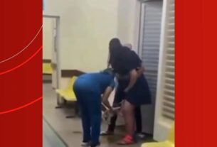 g1 mulher parto corredor maternidade manaus