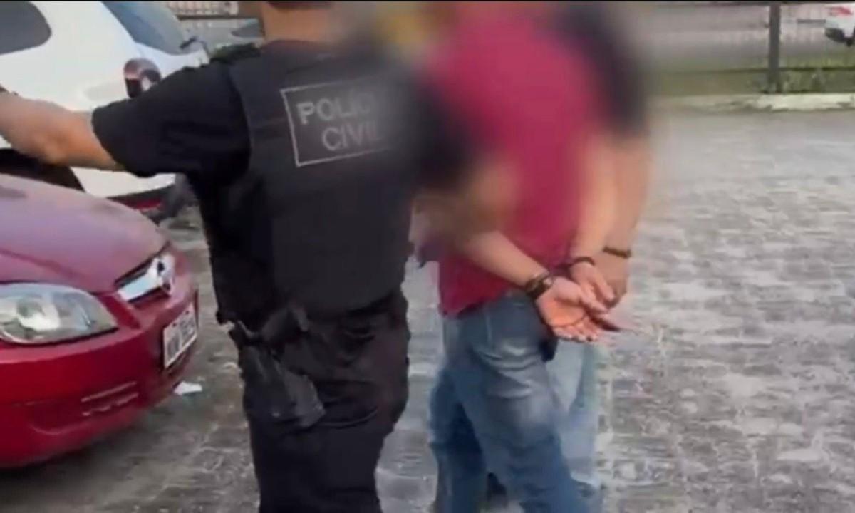 homem suspeito de matar comerciante e preso em manaus