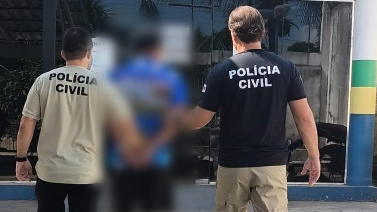 medico veterinario e preso suspeito de agredir e ameacar companheira no interior do amazonas foto divulgacao pc am