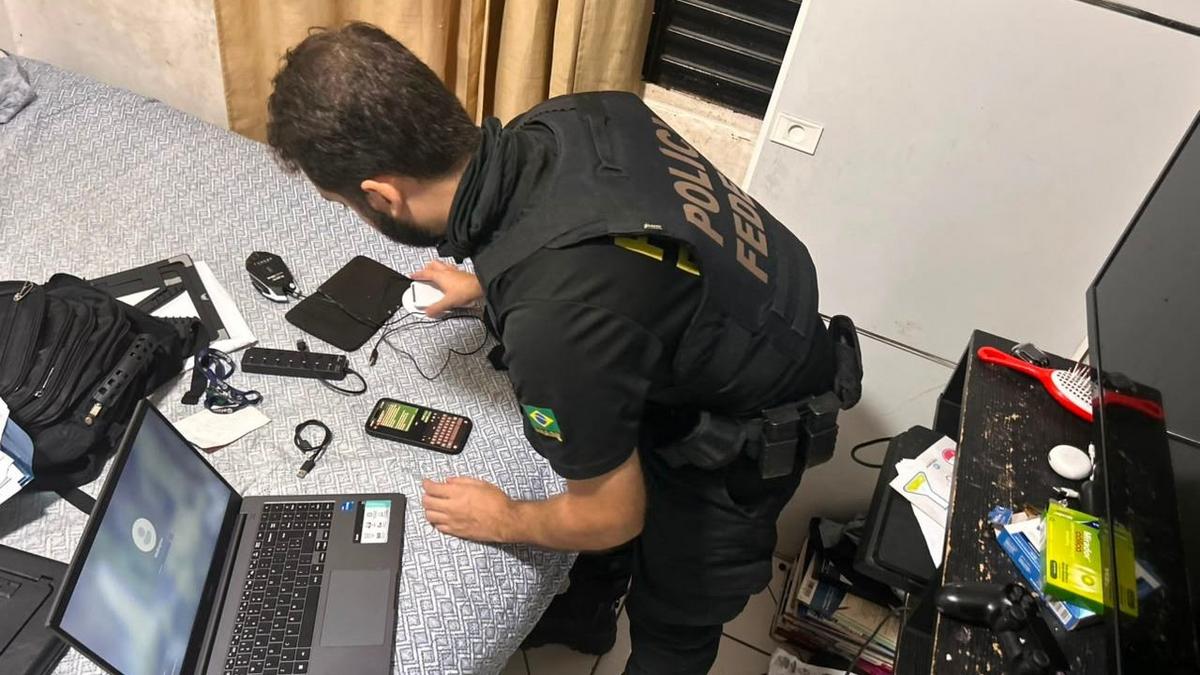 pf faz operacao contra grupo suspeito de explorar 50 trabalhadores e causar dano ambiental de r 179 milhoes no am foto divulgacao pf