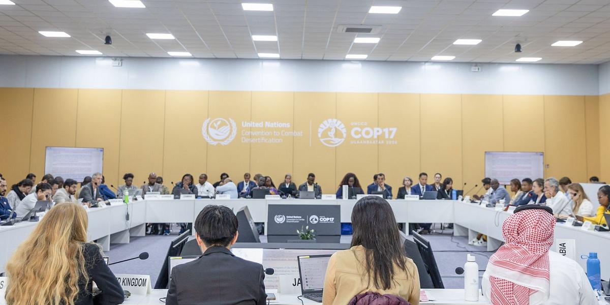 COP17: Negociações globais travam e acordo contra secas deve ser adiado novamente 1 sala de reunioes na cop17