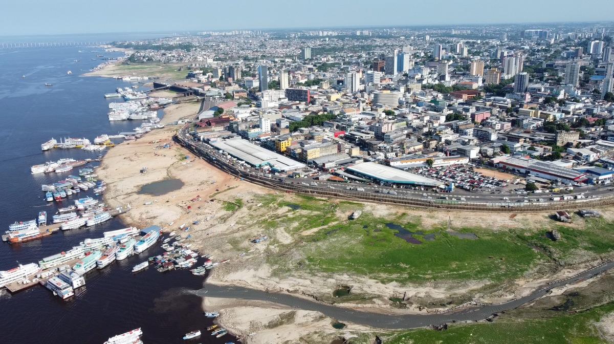 Rio Negro baixa 41 cm em Manaus, mas seca segue dentro da normalidade no Amazonas 1 seca historica